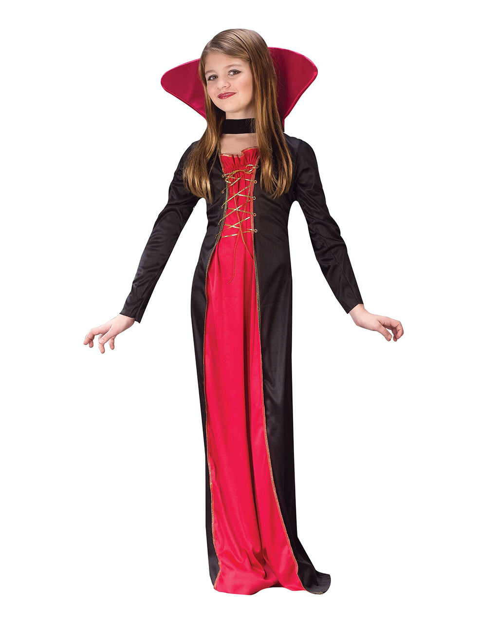 Viktorianisches Vampirkostüm für Mädchen Viktorianisches Vampirkostüm für Mädchen