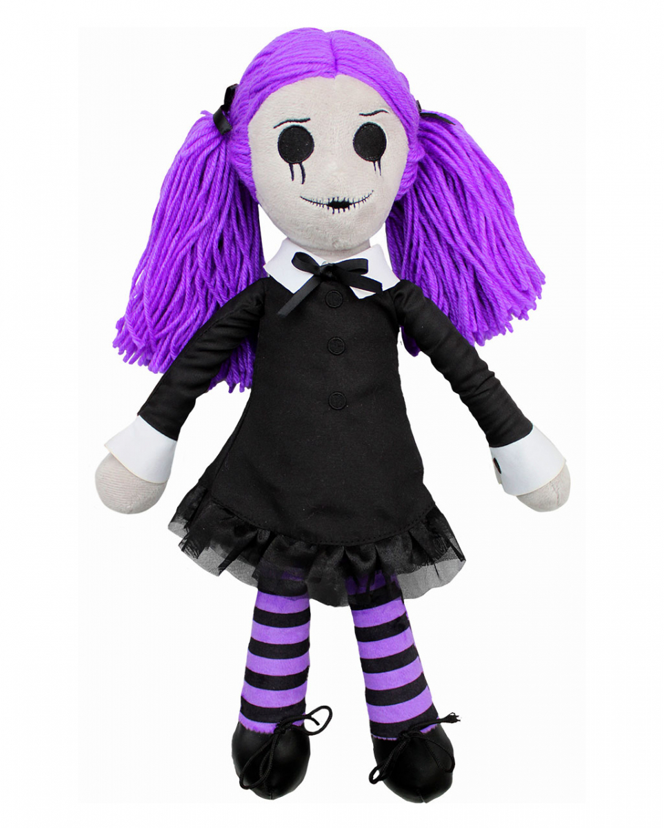 Viola - Gothic Plüschpuppe mit Wollhaar 39cm online kaufen! von Karneval Universe