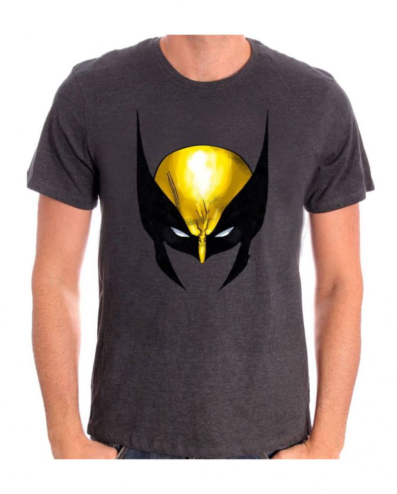 Wolverine T-Shirt mit Maske als Motiv jetzt kaufen M von Karneval Universe