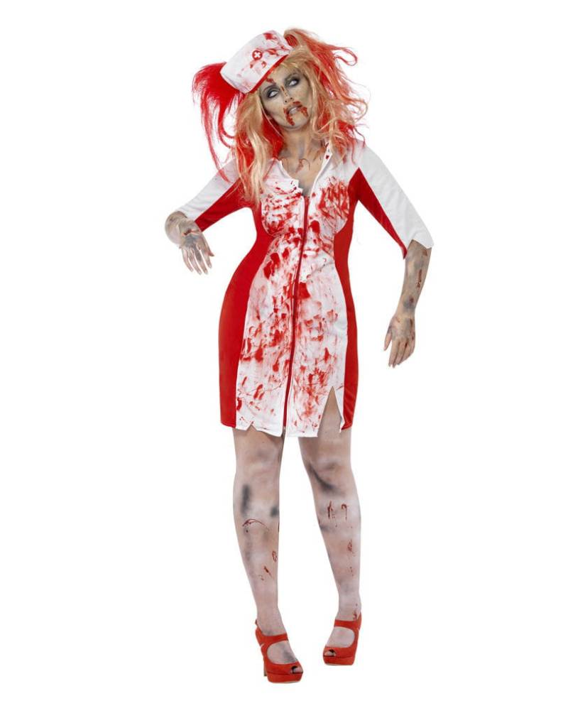 Zombie Krankenschwester Kostüm Plus Size  Halloween Kostüm Damen XL von Karneval Universe