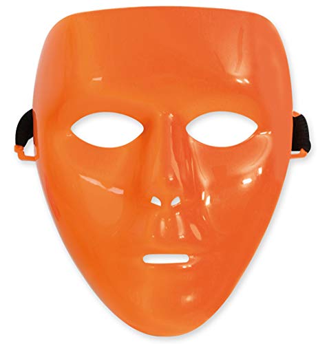 KarnevalsTeufel Gesichts-Maske Phantom Einheitsgröße Kunststoff Anonymus DIY von KarnevalsTeufel.de