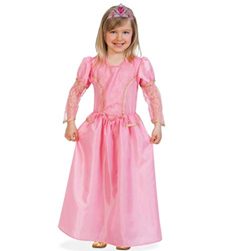 KarnevalsTeufel Kinderkostüm Prinzessin 1-TLG. Kleid für Kinder, Princess, Karneval, Fasching, Mottoparty (104) von KarnevalsTeufel.de