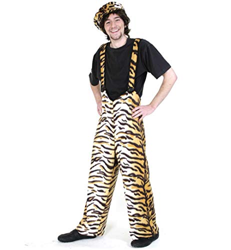 KarnevalsTeufel Kostüm Plüschhose Tiger für Erwachsene (X-Large) von KarnevalsTeufel.de