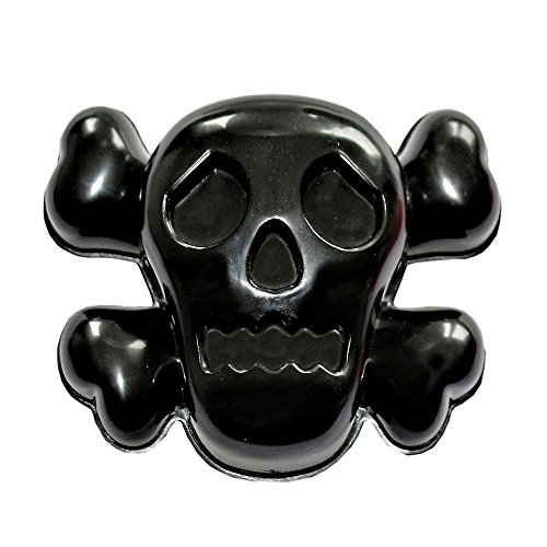 KarnevalsTeufel.de Sandspielzeug - Förmchen Totenkopf, für Kinder (Schwarz) von KarnevalsTeufel.de