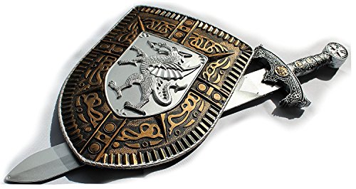 KarnevalsTeufel.de Ritterausrüstung Schwert und Schild, Spielzeugset, Mittelalterrüstung KarnevalsTeufel.de Ritterausrüstung Schwert und Schild, Spielzeugset, Mittelalterrüstung von KarnevalsTeufel.de