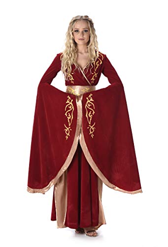 Karnival Costumes - Fantasy Königin Lady Cersei Kostüm für Damen Größe M von Karnival Costumes