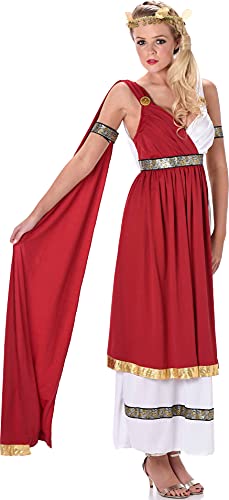 Roman Empress Ladies Fancy Dress Ancient Greek Grecian Womens Adults Costume von karnivalcostumes