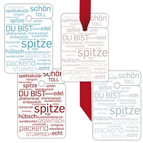 Kartenkaufrausch 8 Du bist Spitze Geschenk Anhänger | Deko Geschenkkärtchen | Papieranhänger | Etiketten Format 10 x 6,9cm mit viel Lob Kartenkaufrausch 8 Du bist Spitze Geschenk Anhänger | Deko Geschenkkärtchen | Papieranhänger | Etiketten Format 10 x 6,9cm mit viel Lob von Kartenkaufrausch