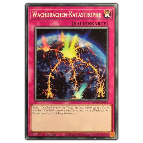 MP20-DE032 - Wachdrachen-Katastrophe - Common - Yugioh - mit Kartenvermittler Toploader von Kartenvermittler