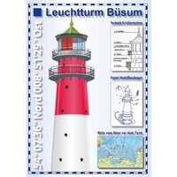 Drewes, R: Leuchtturm Büsum - Sehkarte und Papier-Modellba von Kartenwerk