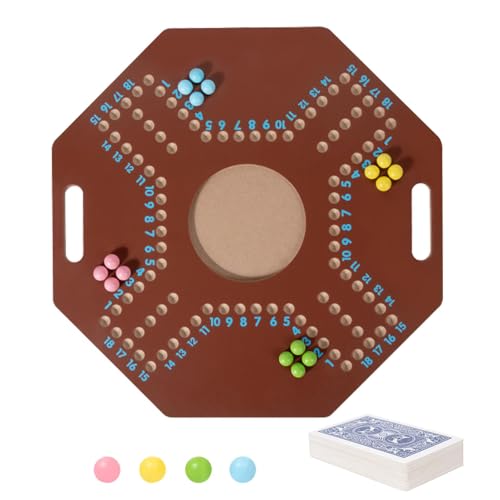 Perlenbrettspiel, Holzbrettperlenspiel | Klappbares Tischstrategiespiel aus Holz | Logikspiel für Kinder ab 3 Jahren, Reisebrettspiele für Spieleabende, Lernspielzeug von Kasmole