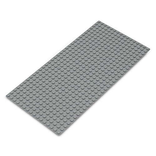 Katara 1620-6 1672 Grund-Platte mit 16 x 32 Noppen für Lego, Sluban, Papimax, Q-Bricks, My, Wilko Blox, Duplo kompatibel, Grau, 1632 Katara 1620-6 1672 Grund-Platte mit 16 x 32 Noppen für Lego, Sluban, Papimax, Q-Bricks, My, Wilko Blox, Duplo kompatibel, Grau, 1632 von Katara