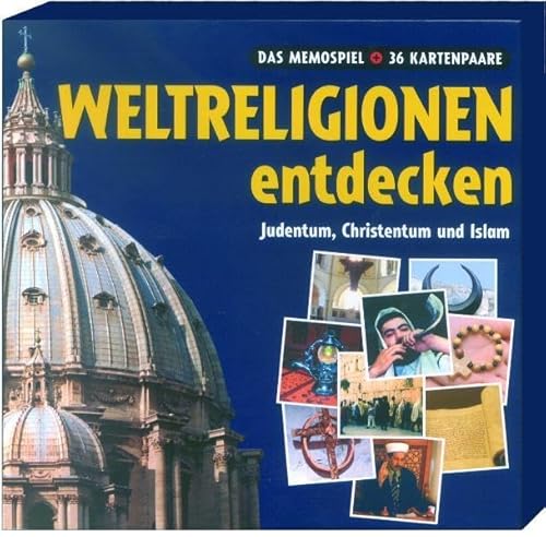 Weltreligionen entdecken: Judentum, Christentum, Islam. Das Memospiel von Katholisches Bibelwerk