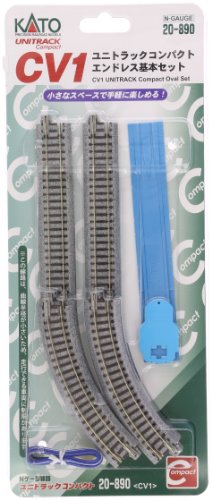 Kato N-Scale CV-1 Unitrack Compact Oval Set (japan import) von Kato