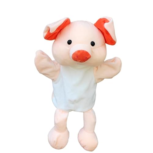 Handpuppen Safari Tierpuppen Handpuppe für Kinder Plüschtier realistische Puppe Rollenspiel süßes Puppentheater für Kinder von Katutude