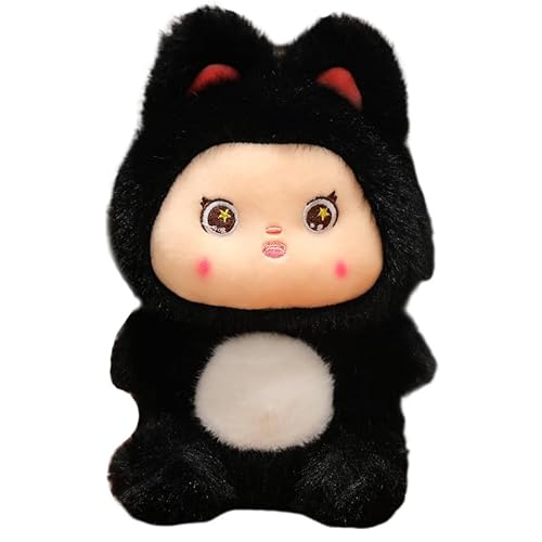 Kaninchen Plüschtier süßes Stofftier Häschen Spielzeug weiche Plüschpuppe gefülltes Kissen Kawaii Tierplüschtier Umarmungskissen Geschenke für Kinder 25 cm von Katutude