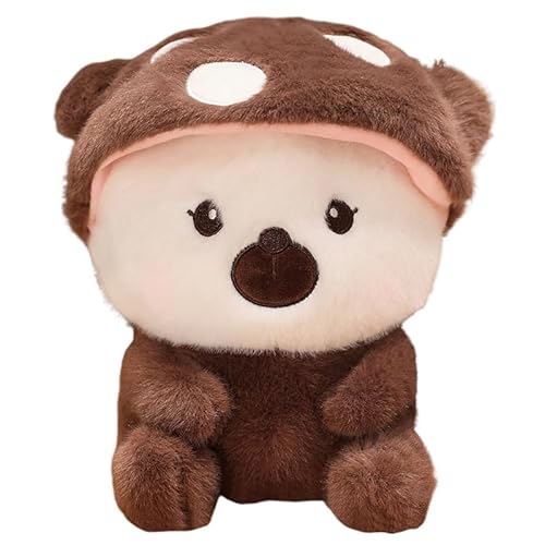 Katutude Bär Plüschtier süßes Kuscheltier Bär Plüschtier weiches Plüschpuppenkissen Kawaii Plüschtier Umarmungskissen Geschenke für Kinder 25 cm von Katutude