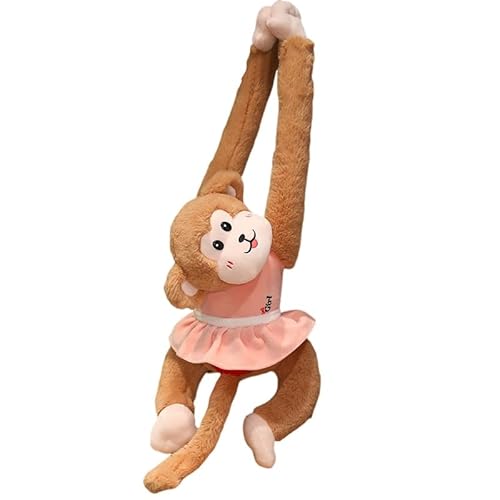 Katutude Hängender Plüschaffe Hängender AFFE Plüschtier Langarm Hängender AFFE Kuscheltiere Gibbon Plüsch weiches Plüschtier Geschenk für Kinder 60 cm Katutude Hängender Plüschaffe Hängender AFFE Plüschtier Langarm Hängender AFFE Kuscheltiere Gibbon Plüsch weiches Plüschtier Geschenk für Kinder 60 cm von Katutude