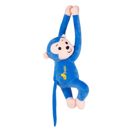 Katutude Plüsch Gibbon Affen Puppe Plüschtier AFFE, 65CM Hanging Monkey langem Arm Plüsch AFFE, Niedliche Affen Stofftier Kuscheltier Interaktive Monkey Spielzeug Kindergeschenk Für Mädchen Jungen von Katutude