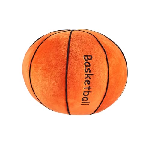 Katutude Weiches Basketball Plüschtier Basketball Spielzeug Plüsch Basketballball weiches Kissen Basketball Spielzeug Sportball Plüschkissen Geschenk für Kinder von Katutude