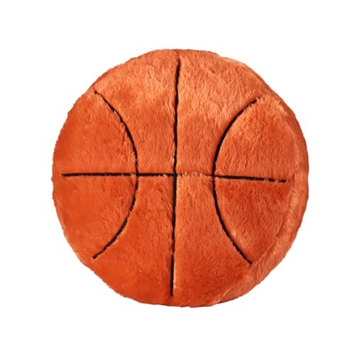 Katutude Weiches Basketball Plüschtier Basketball Spielzeug Plüsch Basketballball weiches Kissen Basketball Spielzeug Sportball Plüschkissen Geschenk für Kinder von Katutude