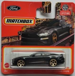 Matchbox 2024 - '19 Ford Mustang Coupe [Black] schwarz 98/100 von Kauf und Spar