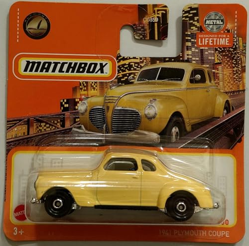 Kauf und Spar 2024 - 1941 Plymouth Coupe [Yellow] 8/100 - Modellauto - Auto - Klassiker - HVN68 - Erwachsene von Kauf und Spar