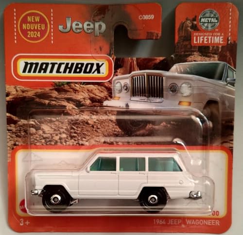 Matchbox 2024-1964 Jeep Wagoneer [White] weiß 38/100 von Kauf und Spar