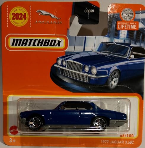 Matchbox 2024-1977 Jaguar XJ6C [Dark Blue] dunkelblau 58/100 von Kauf und Spar