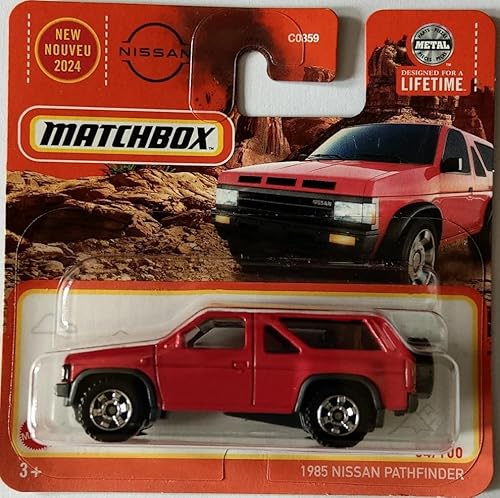 Matchbox 2024-1985 Nissan Pathfinder [Gloss Red] rot 54/100 von Kauf und Spar