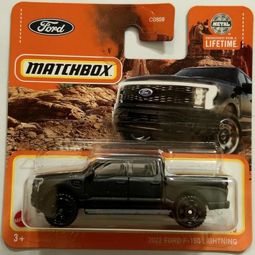 Kauf und Spar Matchbox 2024 Ford F-150 Lightning [Black] 28/100 LKW 11 x 11 x 4 cm Erwachsene Realistisch von Kauf und Spar