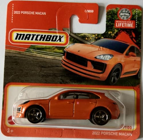 Kauf und Spar Porsche Macan [Orange] orange 11/100 - Auto - Spielzeugauto - Realistisch - HVN65 - Erwachsene - Unisex – Erwachsene von Kauf und Spar