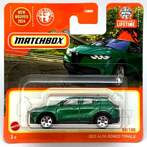 Matchbox 2024-2023 Alfa Romeo Tonale [Verde Fangio Metallic] grün 50/100 von Kauf und Spar