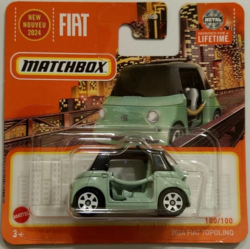 Kauf und Spar Matchbox Auto Topolino [Verde Vita] hellgrün 1:64 11x11x4 cm Erwachsene Unisex von Kauf und Spar