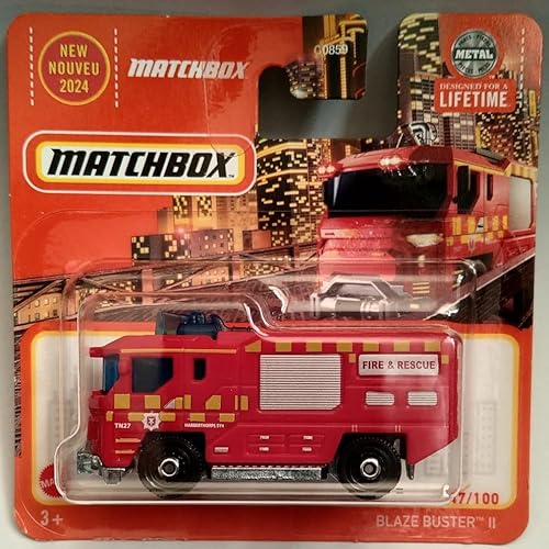 Matchbox 2024 - Blaze Buster II [red] rot 47/100 Feuerwehr von Kauf und Spar