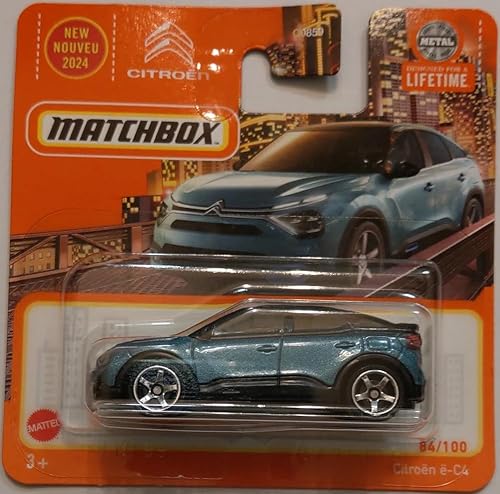 Matchbox 2024 - Citroën ë-C4 [Blue] blau 84/100 von Kauf und Spar