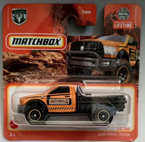 Matchbox 2024 - RAM Work Truck [Orange] orange 23/100 von Kauf und Spar