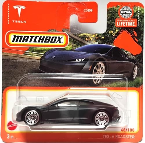 Kauf und Spar - Matchbox 2024 - Tesla Roadster [Metalflake Black] 48/100 von Kauf und Spar