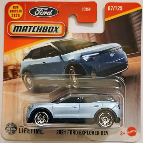 Kauf und Spar Matchbox 2025-2024 Ford Explorer BEV [Metalflake Light Blue] hellblau 07/125 von Kauf und Spar