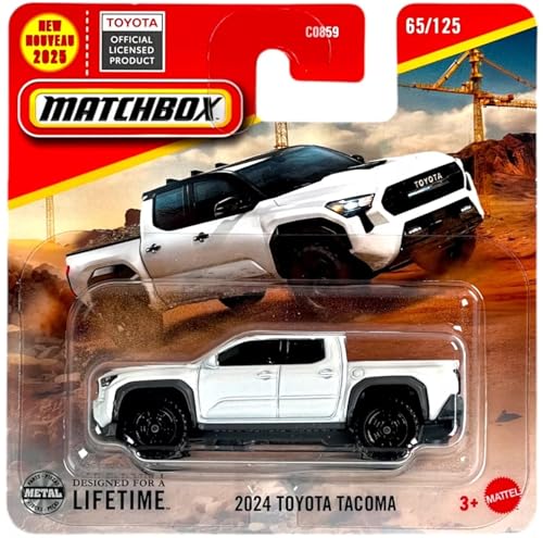 Matchbox 2025-2024 Toyota Tacoma [Light Smoke Tint] weiß (Rauchfarben) 65/125 von Kauf und Spar