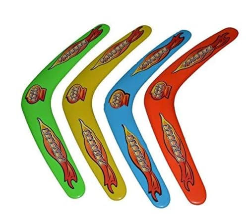 Kaufen-Schenken-Spielen 6-teiliges Bumerang-Set – Perfektes Outdoor-Spielzeug für Kinder und Erwachsene von Kaufen-Schenken-Spielen