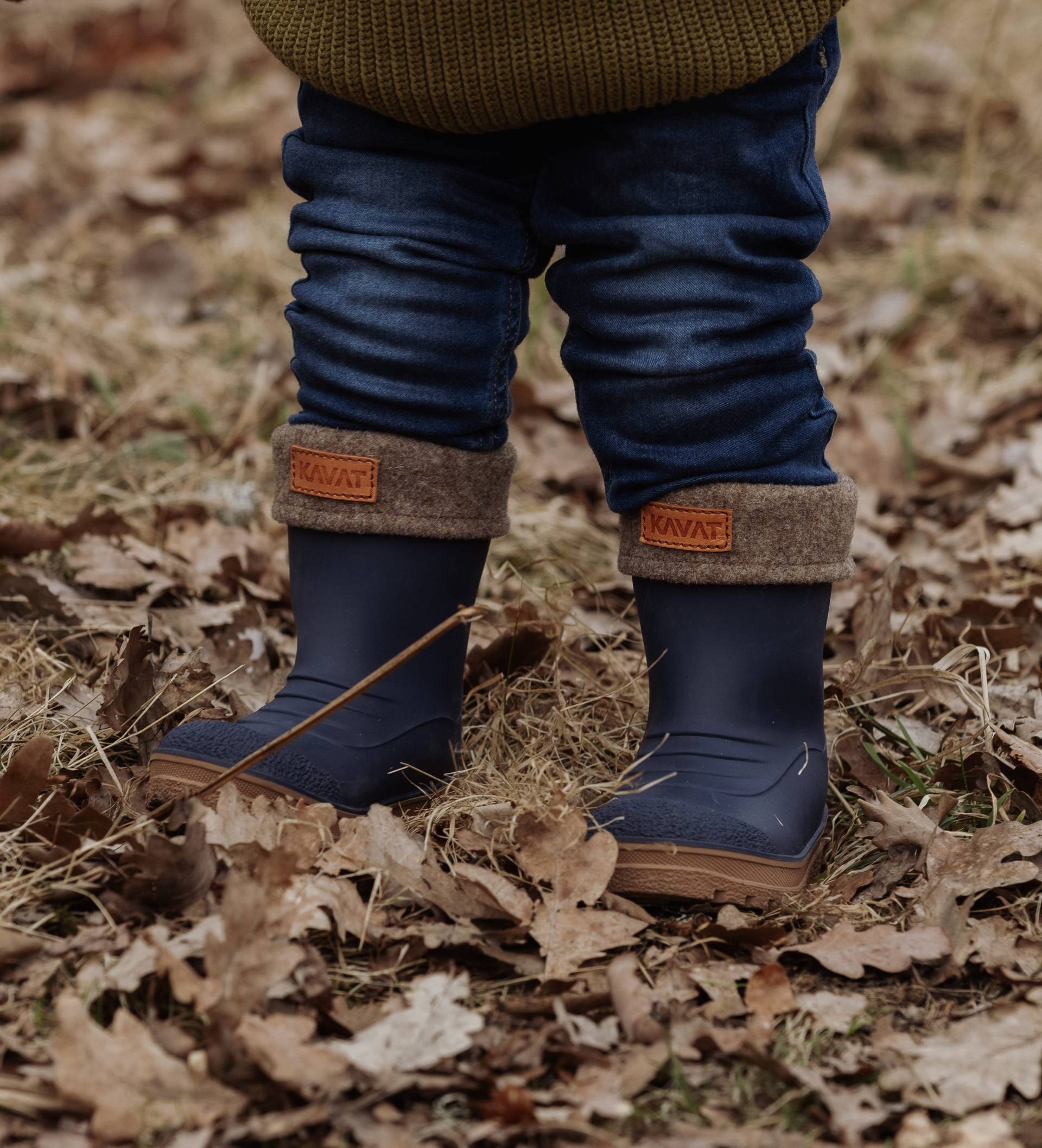 Kavat Gimo WP Gefütterte Gummistiefel, Blau, 22, Kindergummistiefel, Kinderstiefel, Gummistiefel kinder, Kids von Kavat