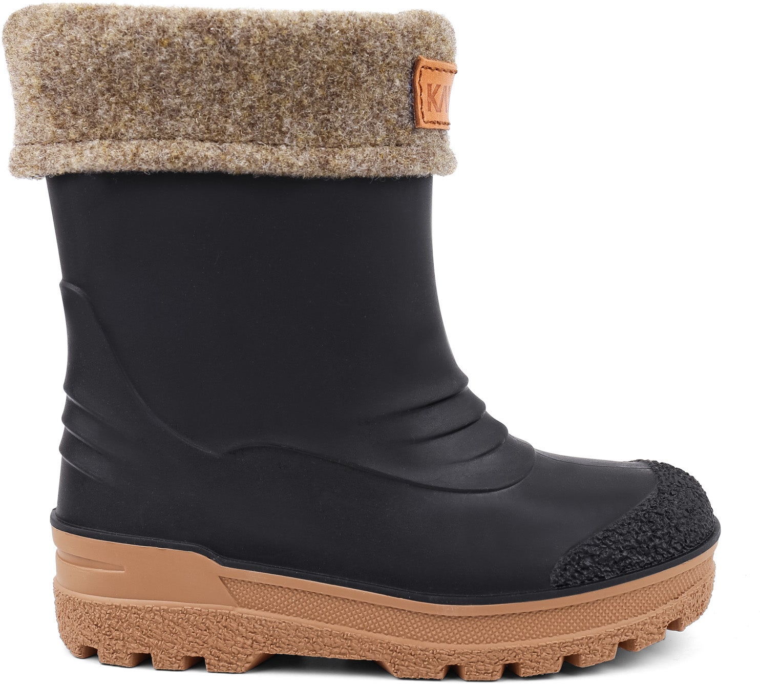 Kavat Gimo WP Gefütterte Gummistiefel, Schwarz, 22, Kindergummistiefel, Kinderstiefel, Gummistiefel kinder, Kids von Kavat