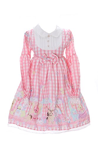 Kawaii-Story JSK-15-1 rosa Sweet Doll Rabbit Bunny Hase Pastel Gothic Lolita Kleid Dress Cosplay (Japan Size L) von Kawaii-Story