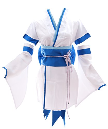 Kawaii-Story MN-18 Rem RE: Zero Kara Hajimeru Isekai Seikatsu weiß Kimono Set Cosplay Kostüm (Gr. XL) von Kawaii-Story