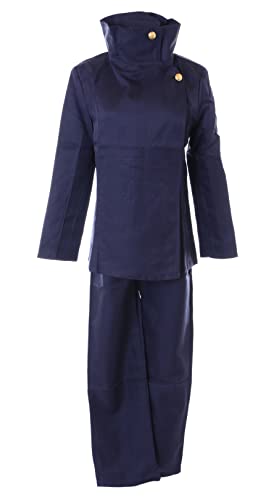 Kawaii-Story MN-205 Megumi Fushiguro blau Anzug Schuluniform Unisex Kostüm Cosplay (L) von Kawaii-Story