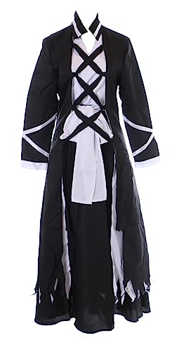 Kawaii-Story MN-220 Shinigami schwarz 6-Teile Herren komplett Cosplay Kostüm für Kurosaki Ichigo Bleach (M) von Kawaii-Story