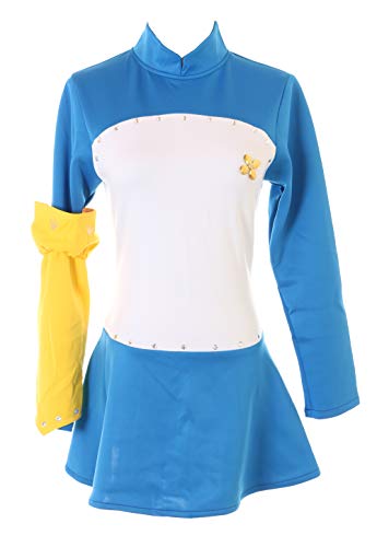 Kawaii-Story MN-82-2 Blau Weiß Kleid Kostüm Cosplay von Elizabeth Liones für Deadly Sins Fans (XL) von Kawaii-Story