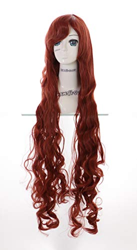 Kawaii-Story TM-251 Rozen Maiden Suiseiseki braun 110cm lockig Cosplay Perücke Wig Anime Manga von Kawaii-Story