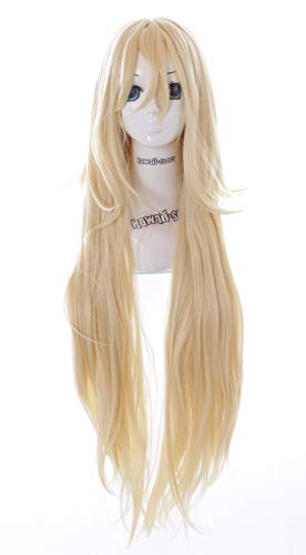 TM-383 Blond 100cm für Ray Rachel Gardner Angels of Death Cosplay Perücke Wig Anime Manga von Kawaii-Story